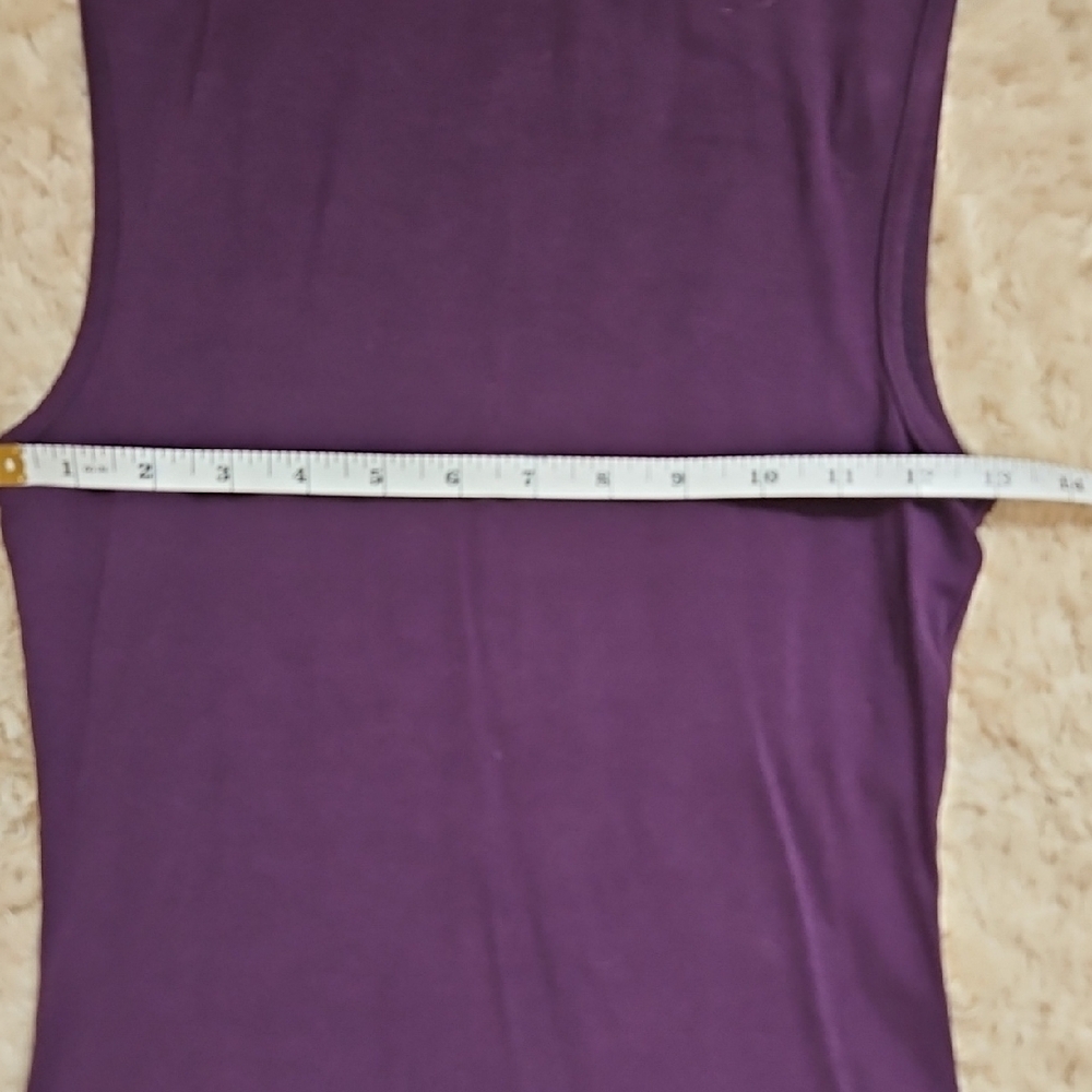 Arden B Purple Sleeveless Top - Picture 5 of 5